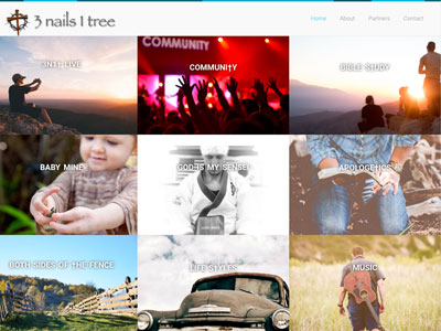 web page design portfolio image
